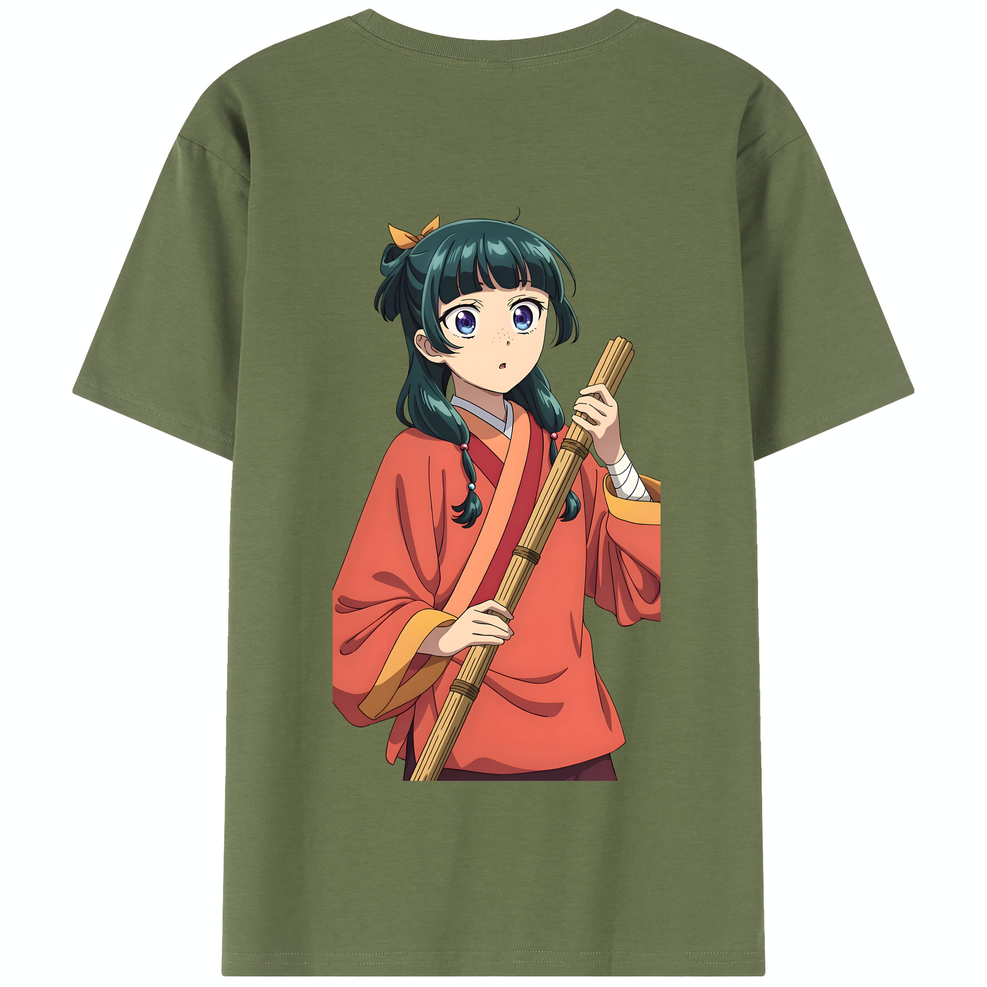 （画像用） 薬屋のひとりごと The Apothecary Diaries 綿100％半袖Tシャツ（背面プリント）